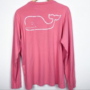 Vineyard Vines Vintage Whale Logo Long Sleeve tee